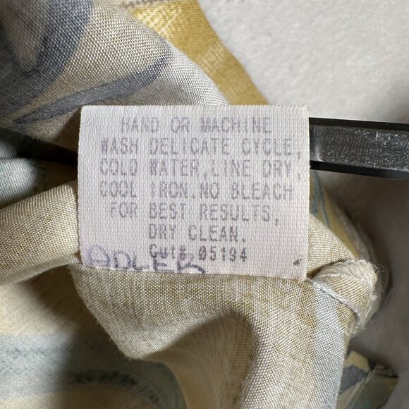 Tori Richard Hawaiian Shirt Men L Tropical Short Sleeve Single Pocket Made in US - Picture 8 of 9